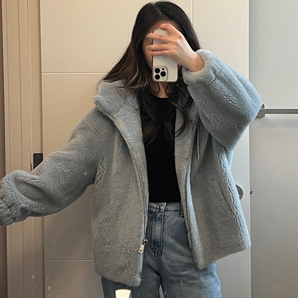 95% New fur jacket